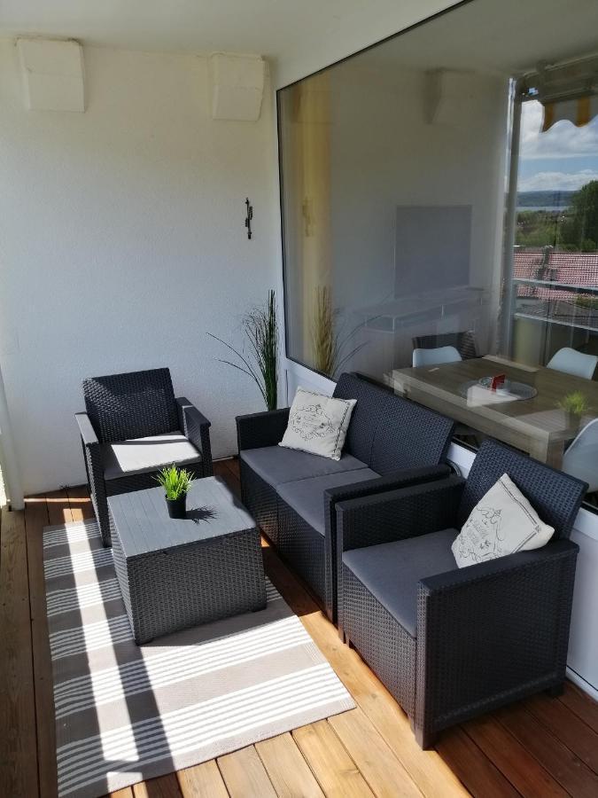 Sonnige Ferienwohnung Mit Seeblick Uhldingen-Muhlhofen Bagian luar foto